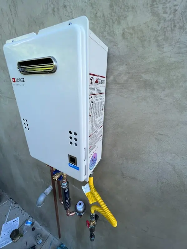 Tankless water heater installation for Clarence homes